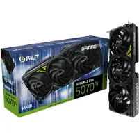 Palit GeForce RTX 5070 Ti GamingPro-S, GeForce RTX 5070 Ti, 16 GB, GDDR7, 256 bit, 7680 x 4320 piksler, PCI Express 5.0