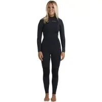 Roxy Swell 4/3 Mm Dame Våtdrakt I Neopren Med Glidelås I Brystet Og Lange Ermer