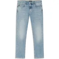 Hugo Boss for man. 50556874 Jeans Delaware slim fit turquoise (38/32), Blue, Casual, Cotton, Denim