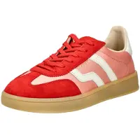 Gant for woman. 872533198 Leather Sneakers Cuzima pink, red (41), Flat, Suede, Laces, Casual
