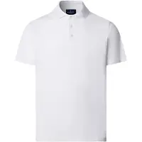 Hackett for man. HM5600098 White Pima Polo (XXL), Casual, Cotton, Short sleeve