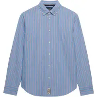 Superdry Slim Oxford Skjorte Med Lange Ermer