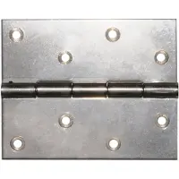 Olcese Ricci Rustfritt Stål Heftehengsel 100x100x2 Mm