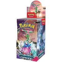 Pokemon Trading Card Game Pokémon Halv Booster Box Temporal Forces Scarlet&violet Tcg 18 Konvolutter Engelsk
