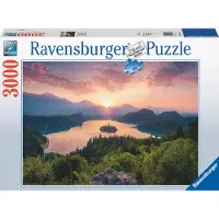 Ravensburger Bled-sjøen Slovenia (10217445) Puslespill 3000 Stykker