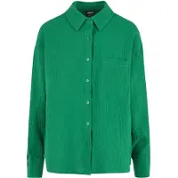 Urban Classics Tb7476 Oversized Skjorte Med Lange Ermer