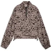 Puma Essentials Animal Print Half-Zip Jacket Women, Collections, Sandstone, L