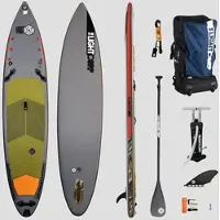Light Platin Tourer 12'6 SUP-Brett Set grå