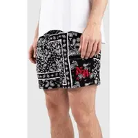 Ninth Hall Paisley Rayon Shorts mønster