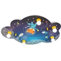Elobra Taklampe med bilde sky Space Mission, blå