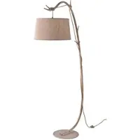 Mantra-Iluminacion Sabina gulvlampe med tekstilskjerm