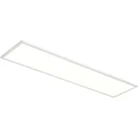 QAZQA LED-panel hvit rektangulær inkl. LED 3-trinns dimbar - Reeves