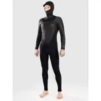 O'Neill Mutant Legend 5/4 Chest Zip Hooded Våtdrakt svart