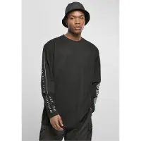 Urban Classics Chinese Symbol Oversized Langarmet T-skjorte
