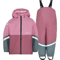 Didriksons Regntøy m. Seler - PU - Waterman - Light Heather Rosa - - 130 - Regntøy