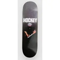 Hockey Skateboards Back Crack Shape 2 8.5" Skateboard Deck svart