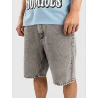 Empyre Loose Fit Sk8 Short Denim Shorts grå