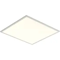 QAZQA LED-panel hvit firkant inkl. LED 3-trinns dimbar - Reeves