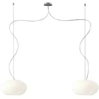 Casablanca Designhengelampe AIH 28 cm hvit matt