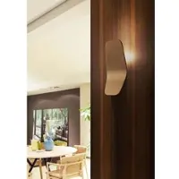 Casablanca Ashiya LED-vegglampe, bronse