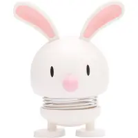 Hoptimist Baby Bunny - 9 cm - Hvit - - OneSize - Pyntefigur