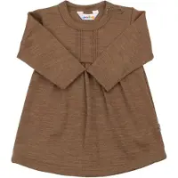 Joha Kjole - Ull - Varm Brun - - 70 - Kjole