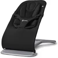 Ergobaby Lenestol - Evolve 3-in-1 - 84,5x41,5x56 cm - Onyx Black - - OneSize - Stol