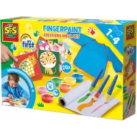 SES Creative - Mitt første - Fingermaling Megasett - - OneSize - Kreativt leker