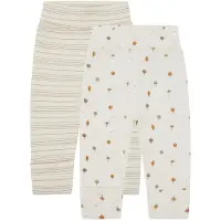 Hust and Claire Luca Leggings 2 Pak Snow White (80 / 1 år)