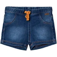 Minymo Shorts - Copper Tan/Denim - - 56 - Shorts