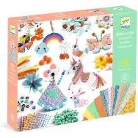 Djeco Kreativt leker - Papir - - OneSize - Kreativt leker