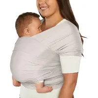 Ergobaby Strekkomslag - Aura Wrap Mesh - Soft Grey - - OneSize - Omslag