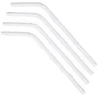 Multi Sugerør Ø6x240 mm med knæk Bionedbrydelig Papir Hvid,16 ps x 500 stk/krt