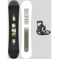 Salomon Pulse + Pact Black L 2026 Snowboardpakke mønster