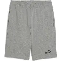 Puma ESS No. 1 Logo Jersey Shorts Youth, Clothing, Medium Gray Heather, 13-14Y