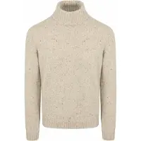 Suitable Suitabe Turteneck Donega Tweed Eco Woo Beige Størrese
