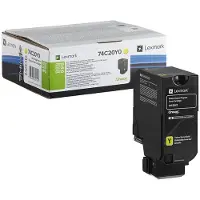 Lexmark Toner gul, 16.000 sider