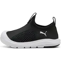 Puma Fun Racer Water Sandals Toddlers, Shoes, Black/White, 24