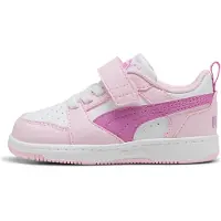 Puma Rebound V6 Low Sneakers Toddlers, Shoes, Pearl Pink/Mauve Pop/White, 23