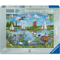 Ravensburger Livet Langs Broads 1000p (12001716) Puslespill
