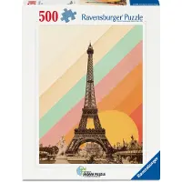 Ravensburger Puslespill - 500 Brikker - Paris Rainbow - - OneSize - Puslespill