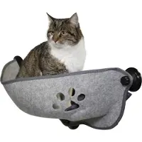 Kerbl Pet vindusseng Filzino - L 70 x B 26 x H 26 cm