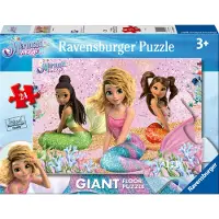 Ravensburger Havfrue Magi Gigantisk Gulv 24p (12004323) Puslespill