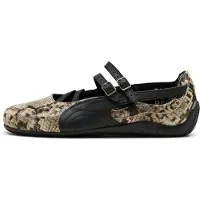 Puma Speedcat Ballet Snake Print Sneakers Women, Shoes, Black/Vapor Gray, 37