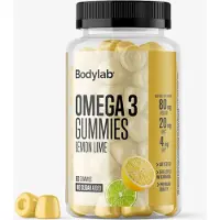 Bodylab Omega-3 Gummies - 60 stk - Lemon Lime