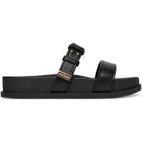 Armani Exchange for woman. XW002575AF21266UC001 Black Sabot Sandals (40), Flat, None, Casual
