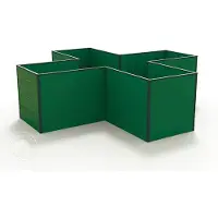 GFP 269x269x77 cm plantekasse, grønn
