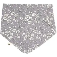 BIBS X Liberty Siklesmekke - Bandana - Blomster - Fossil Grey - - OneSize - Siklesmekke