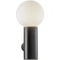 LEDS-C4 Mist vegglampe til bad 1 lyskilde svart