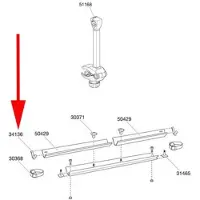 Thule plaststykke f/971